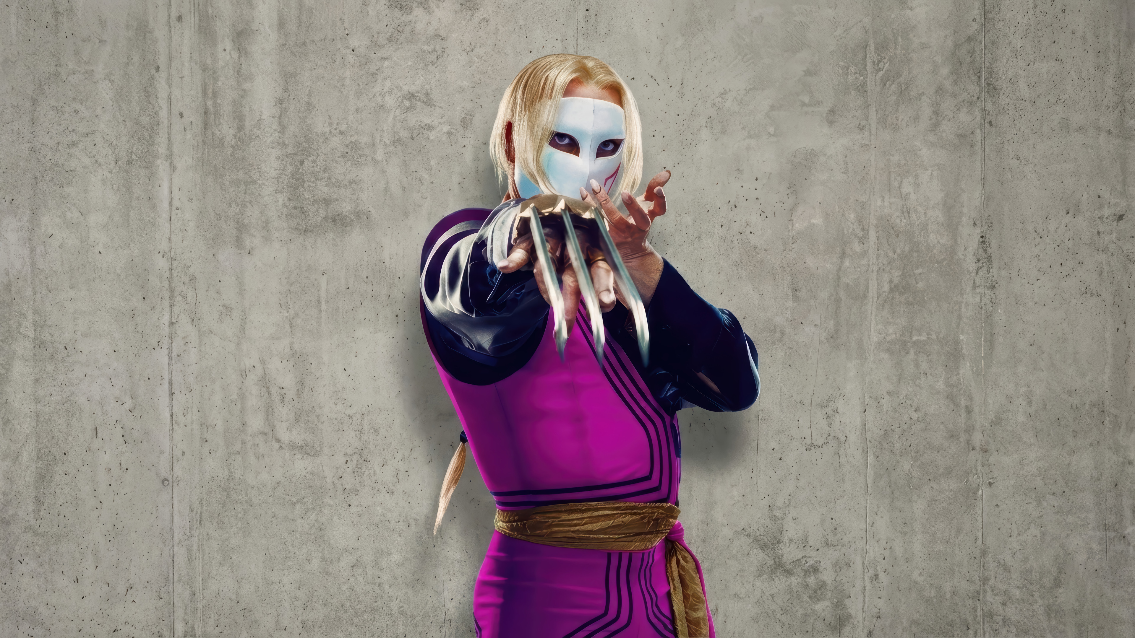 Purple Mask Metal Claws Movie