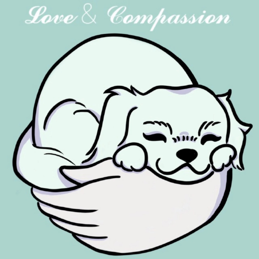 Love & Compassion Dog Grooming Logo