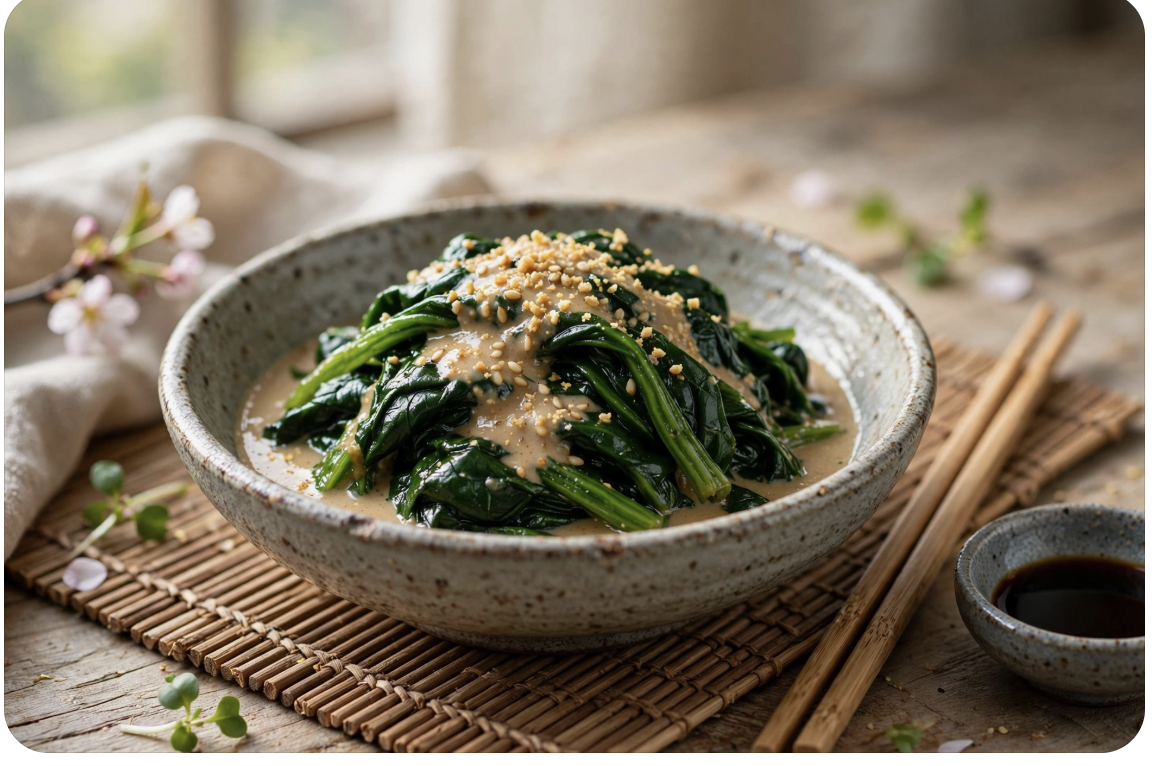 Spinach Sesame