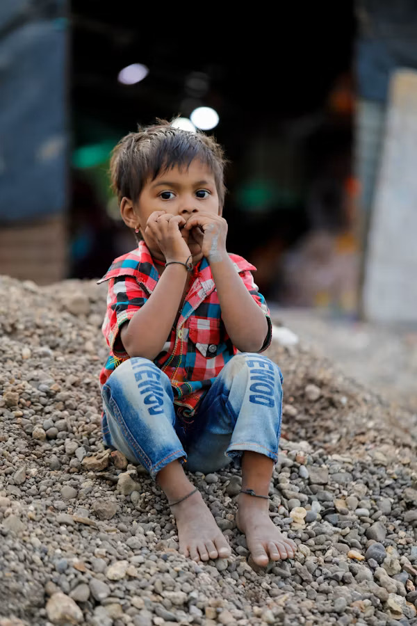 Poor child needing help
