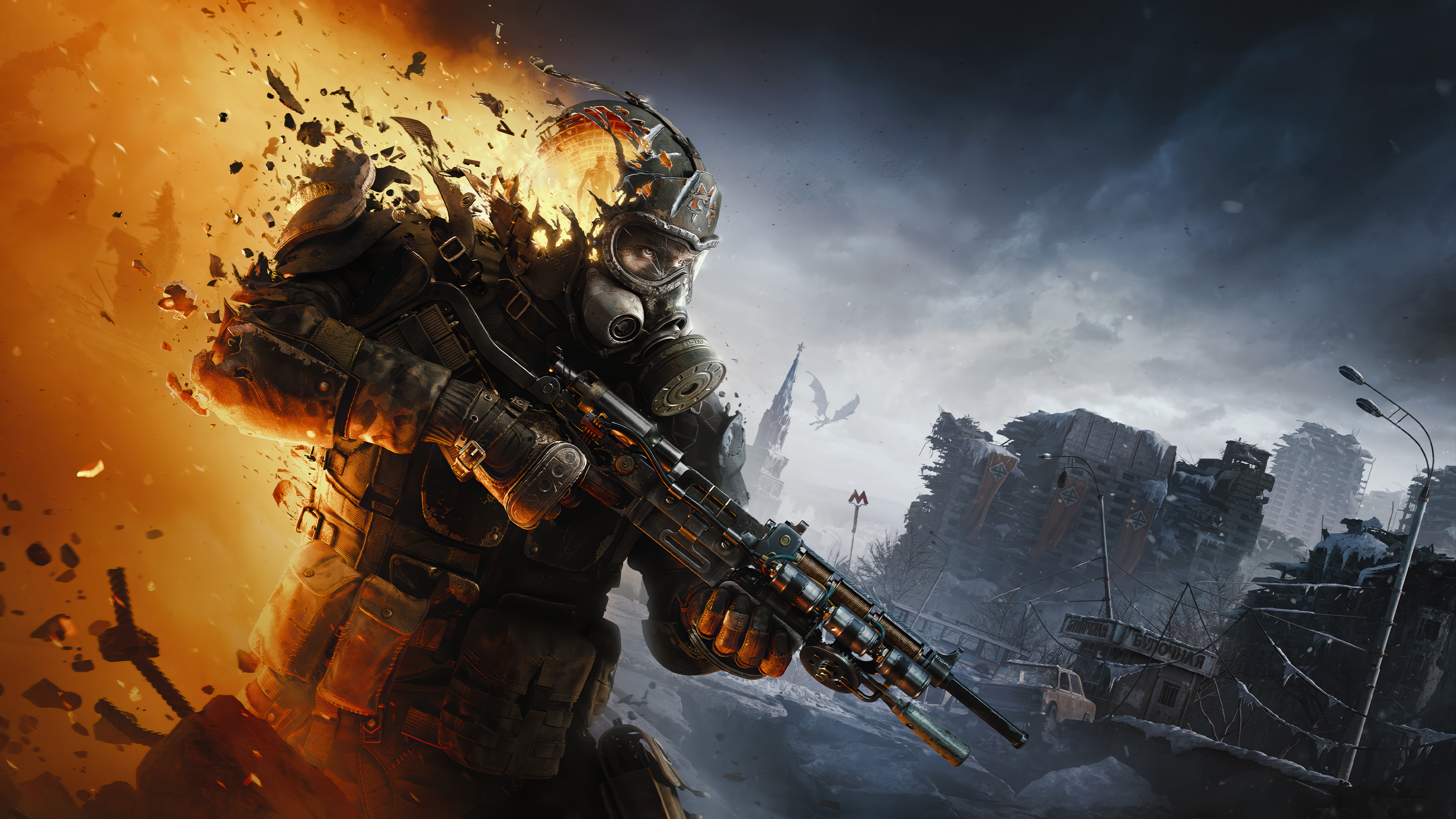 Apocalyptic Winter War Soldier Explosions