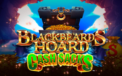 Blackbeard's Hoard Cash Sacks Banner