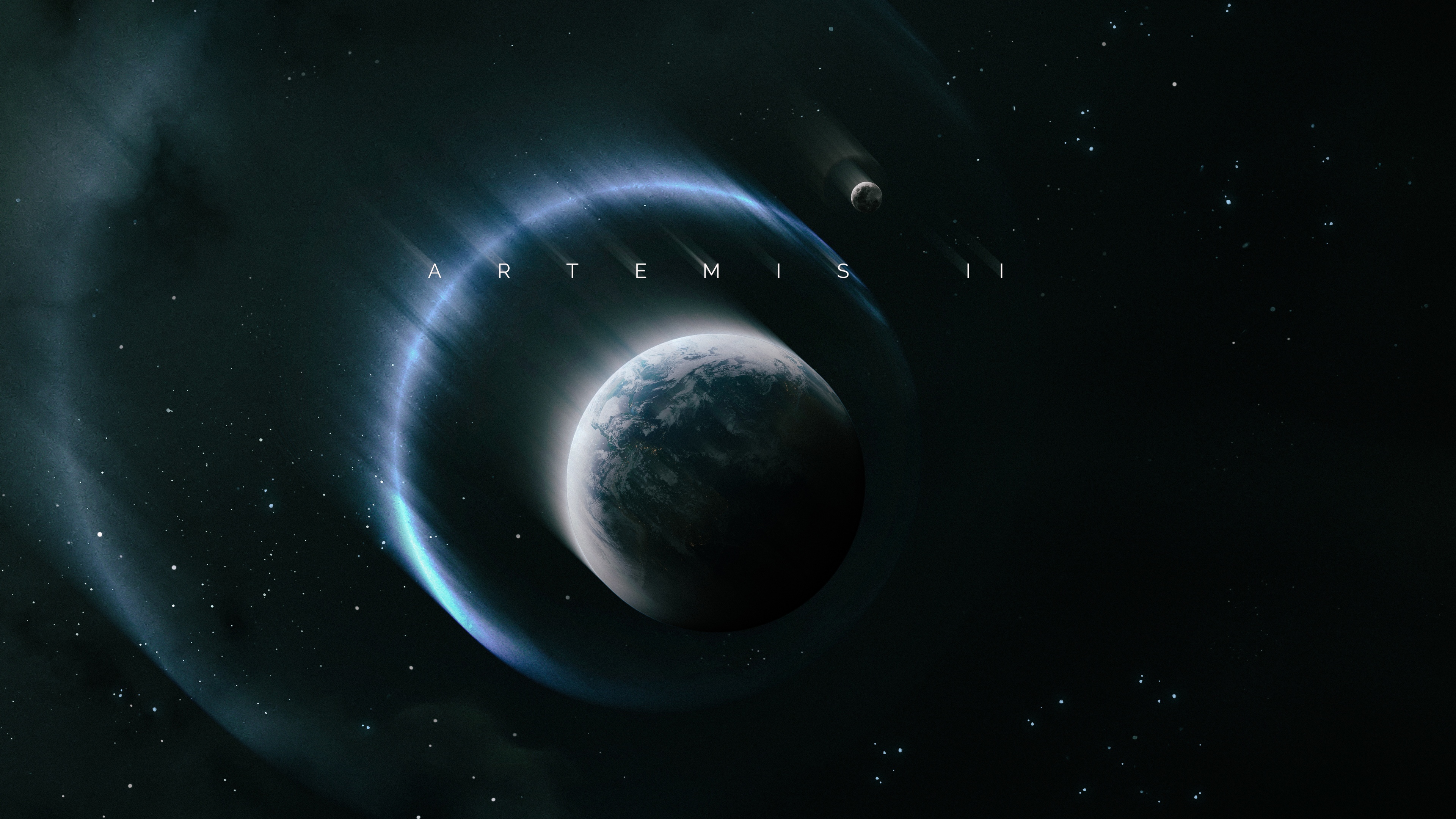 Artemis II Earth Space
