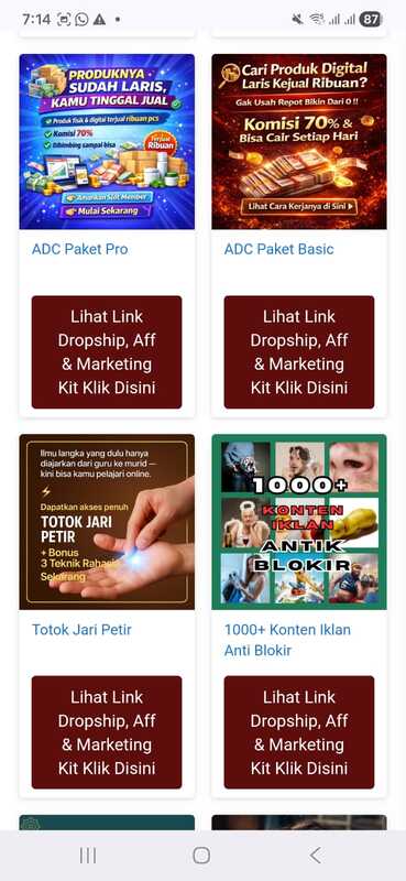 Paket Produk Siap Jual