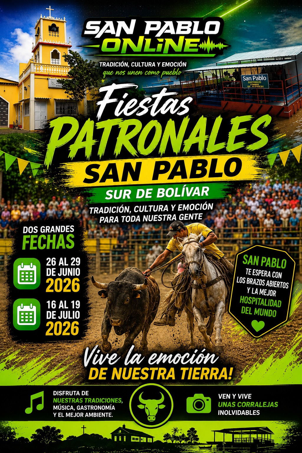 Fiestas Patronales de San Pablo 2026