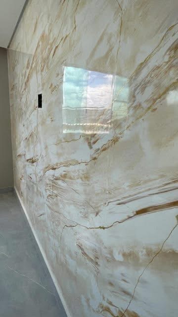 Marble wall cladding