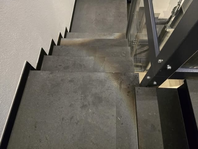 Nachher: Treppenstufen
