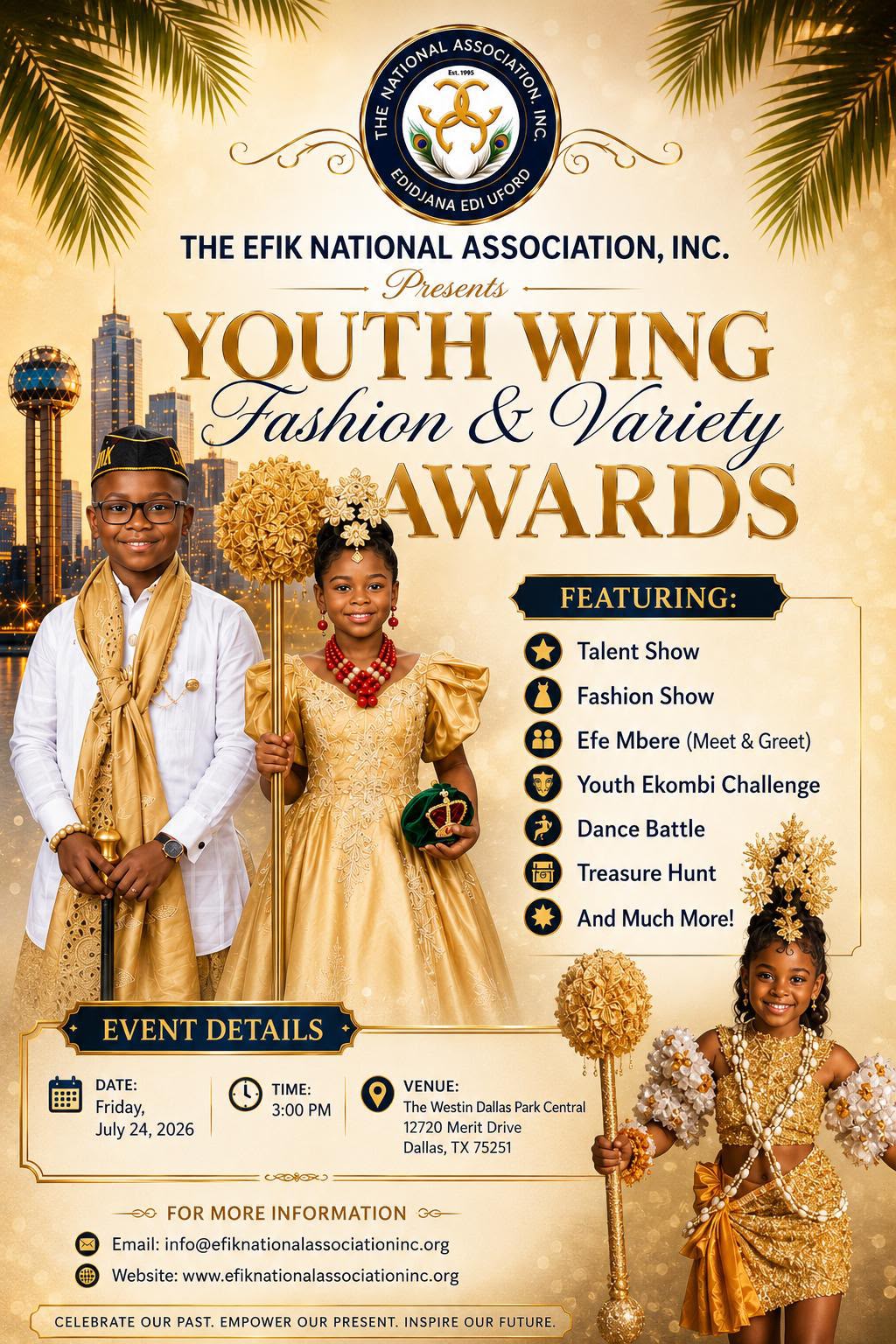 Youth Wing Fashion and Variety Awards poster