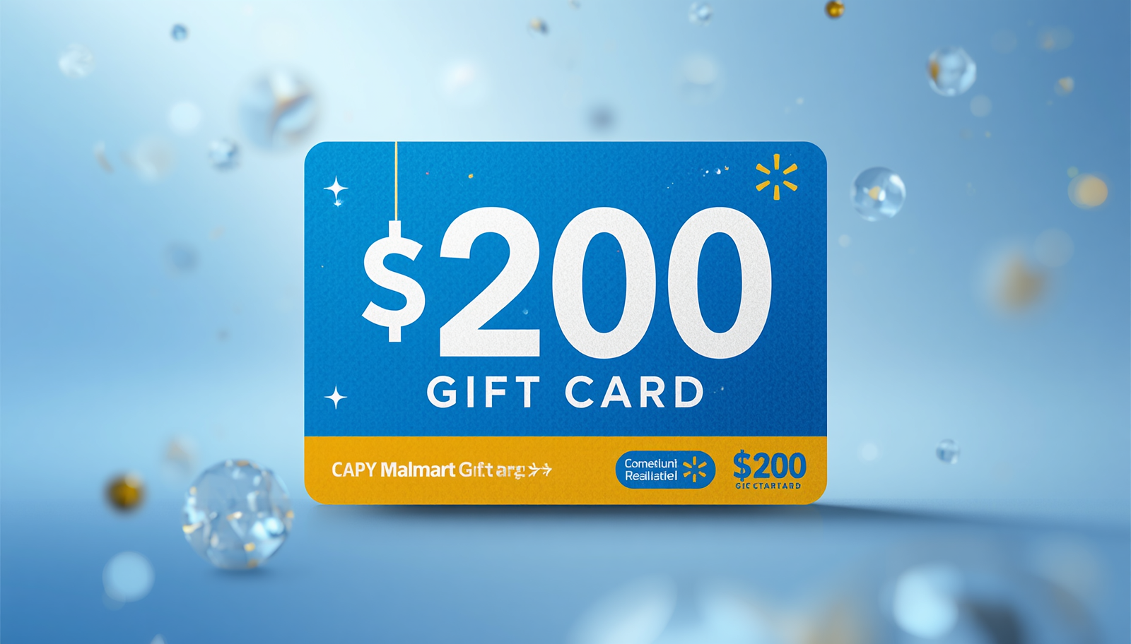 Walmart $200 Gift Card