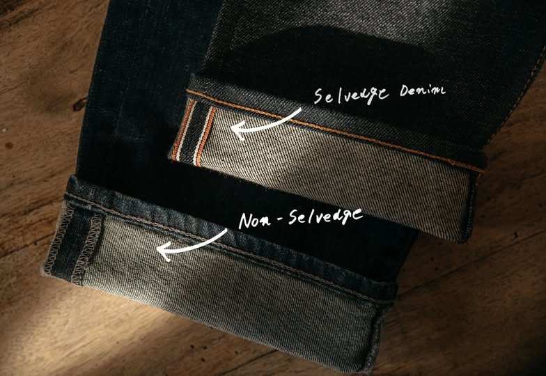 Selvedge vs Non-selvedge denim comparison