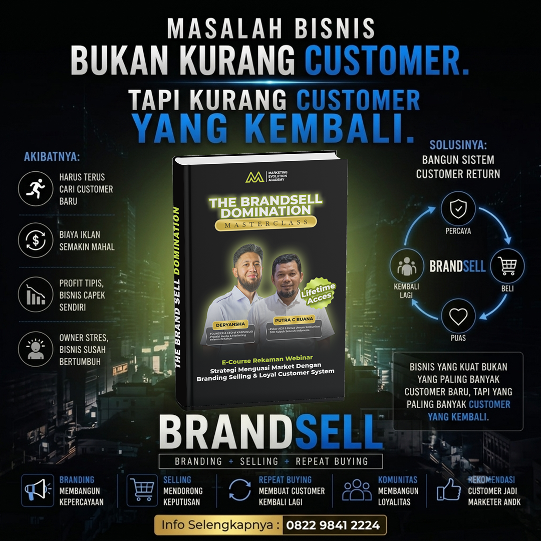 Masalah bisnis bukan kurang customer yang kembali