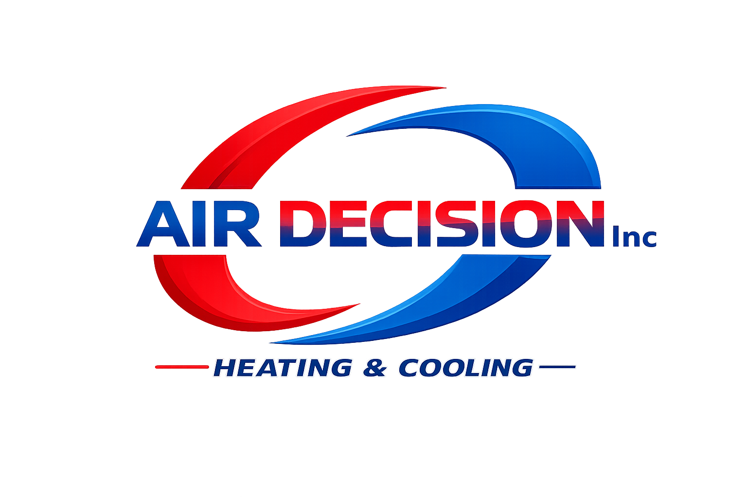 Air Decision Inc - Heating & Cooling Logo