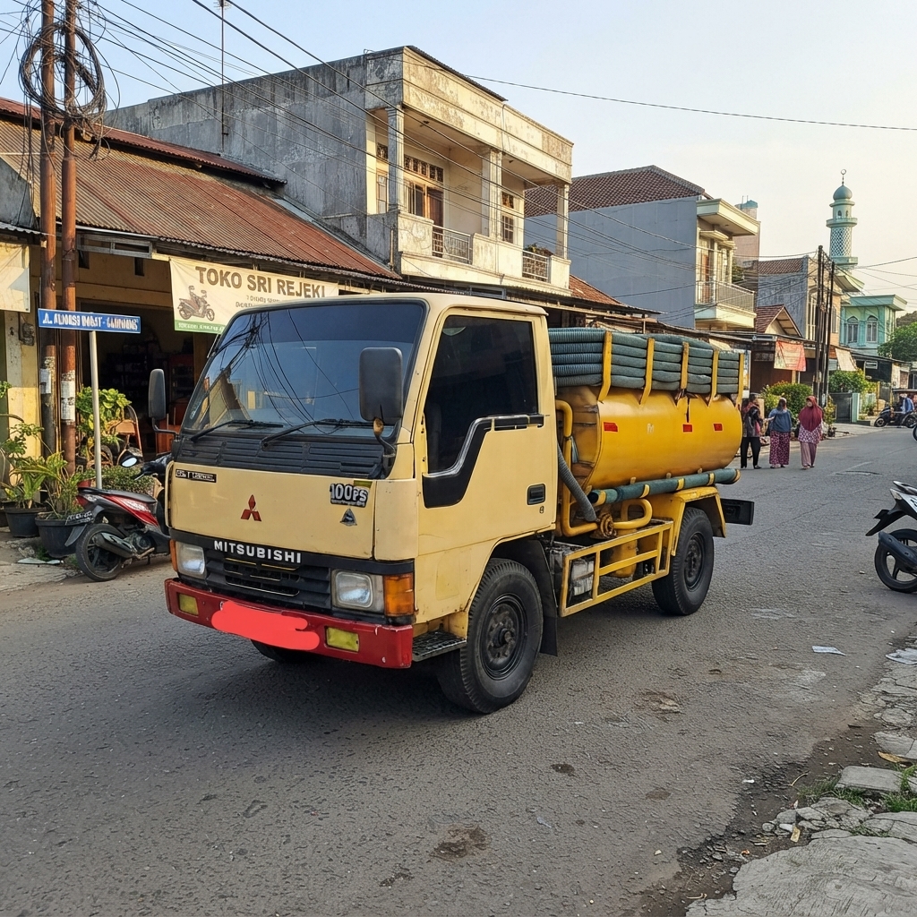 Armada sedot WC di Adiarsa Barat Karawang