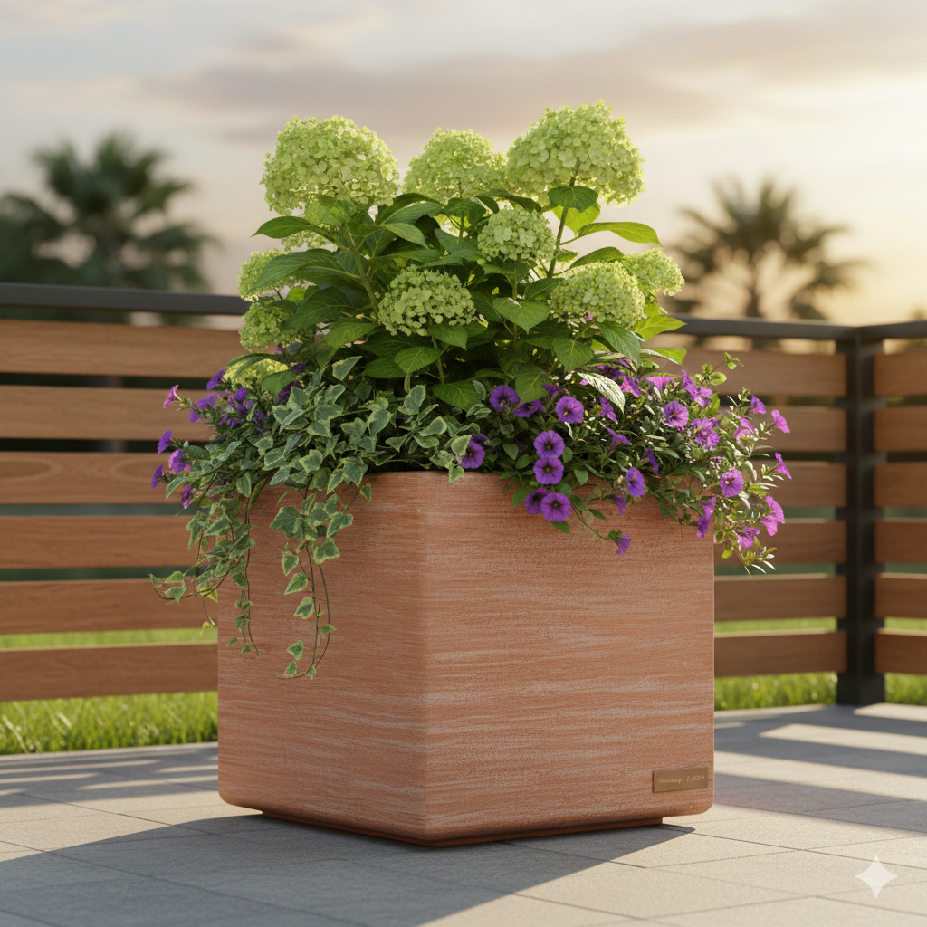 Tropical Garden Pot