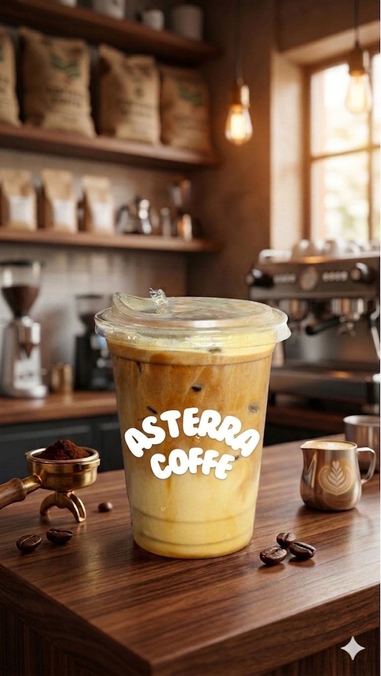 Ice Coffee Susu Gula Aren - Asterra Coffee