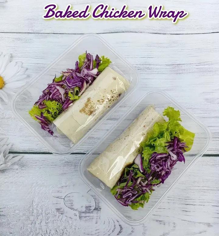 Baked Chicken Wrap