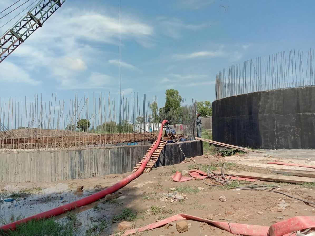 Disposal Station Construction at Kotla Faqir