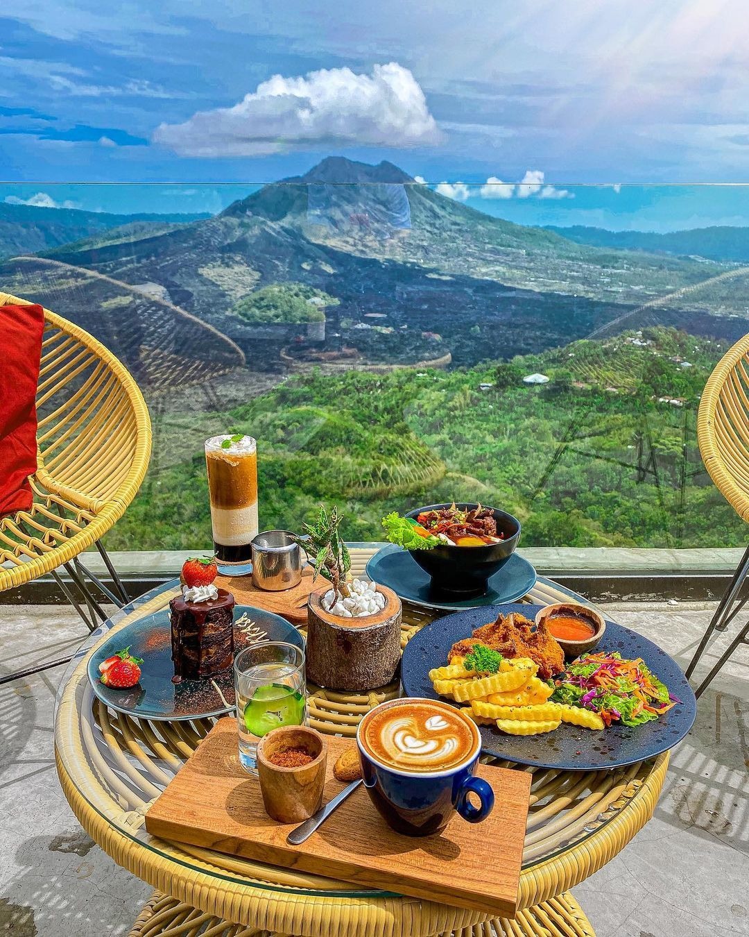 バリ島 カフェ 絶景