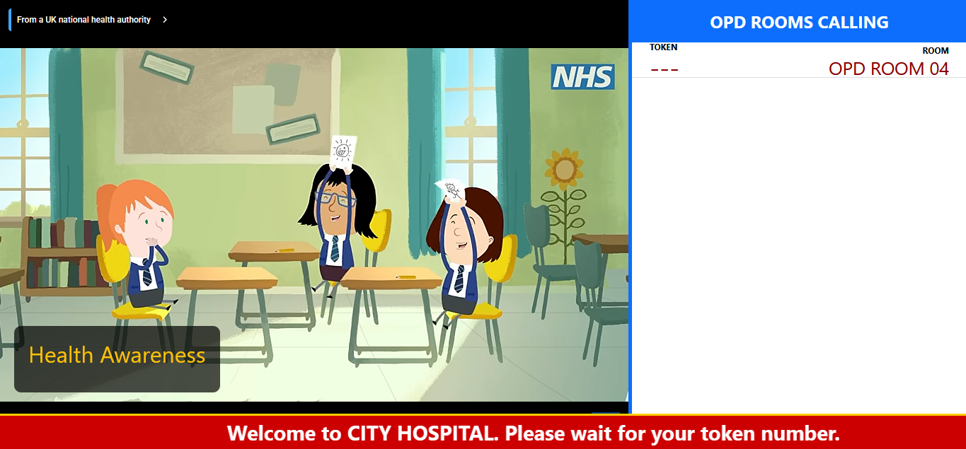 Main Display Split Screen