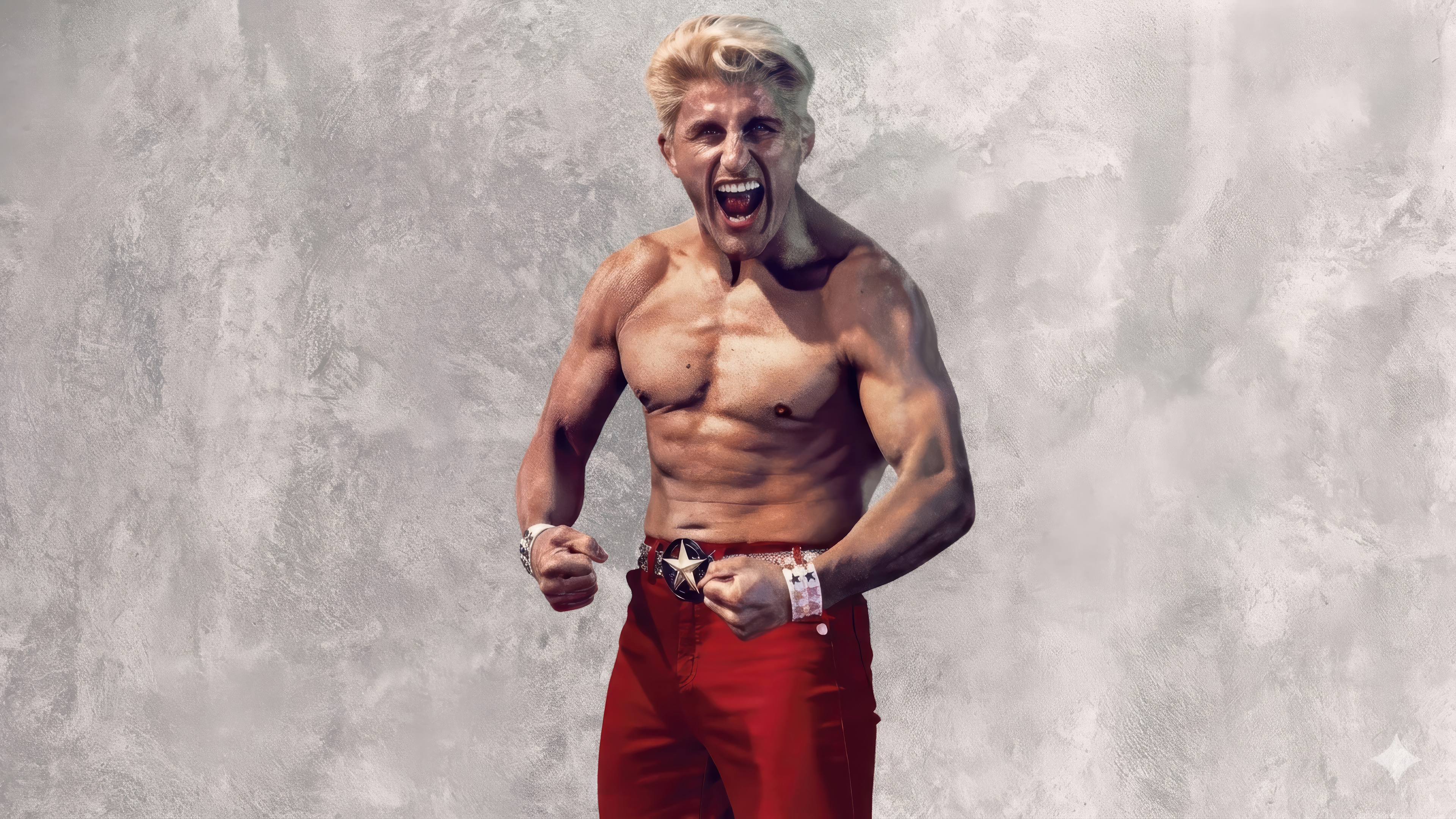 Red Pants Star Belt Movie