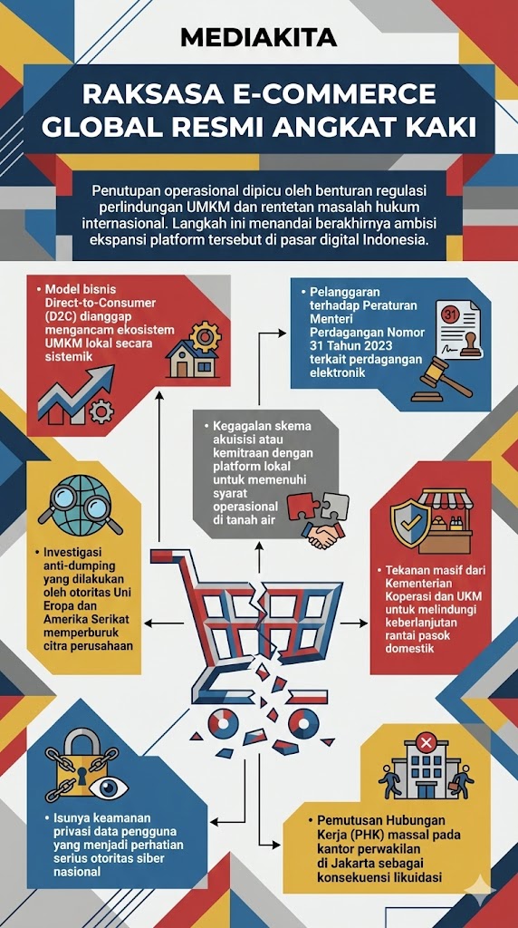 RAKSASA E-COMMERCE GLOBAL RESMI ANGKAT KAKI