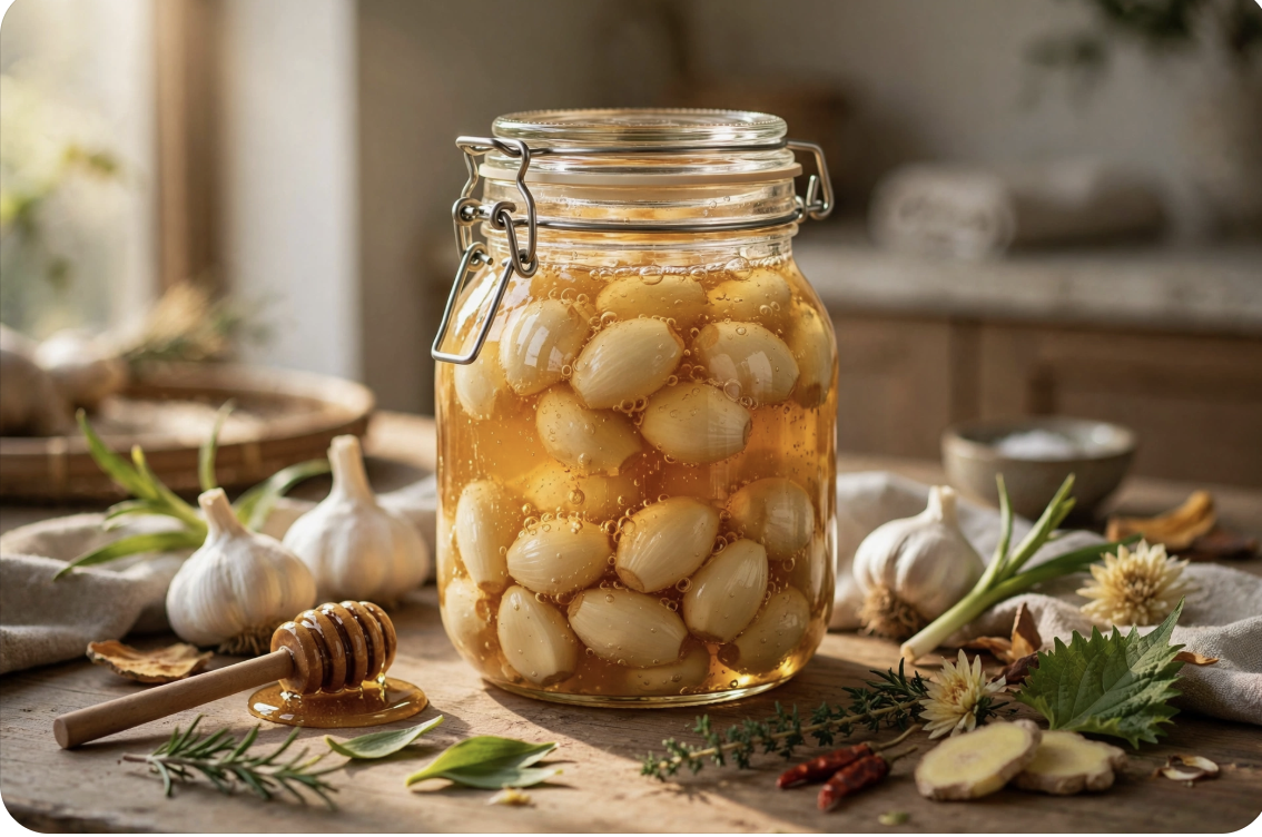 Garlic Honey
