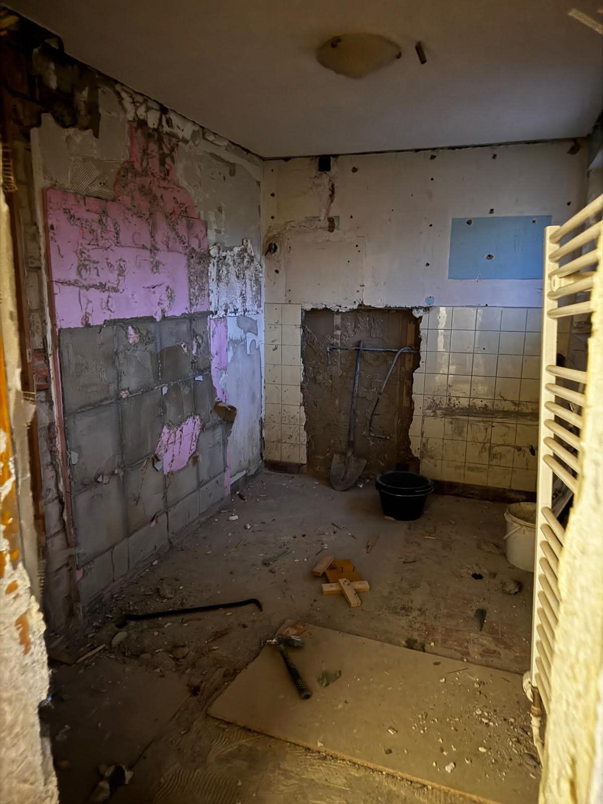 Vorher Badezimmer