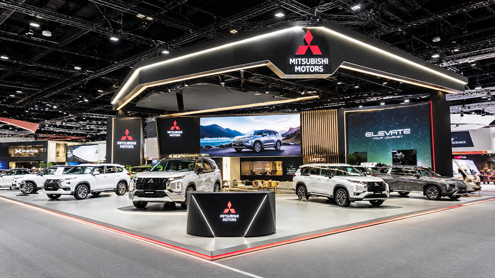 Contoh Stand Booth Enterprise Mitsubishi