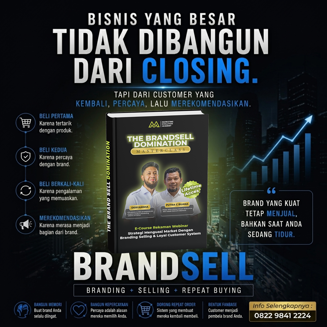 Bisnis yang besar tidak dibangun dari closing