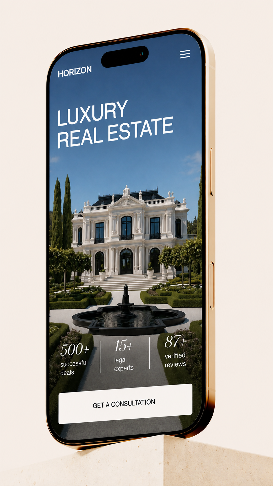 Horizon Real Estate — Luxury Real Estate Experience