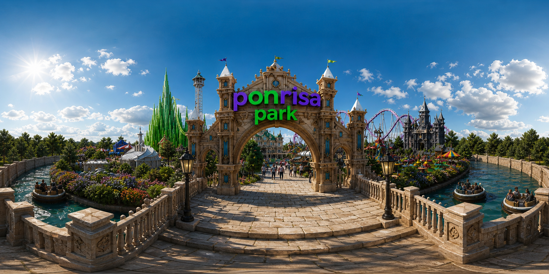 Entrada de Ponrisa park