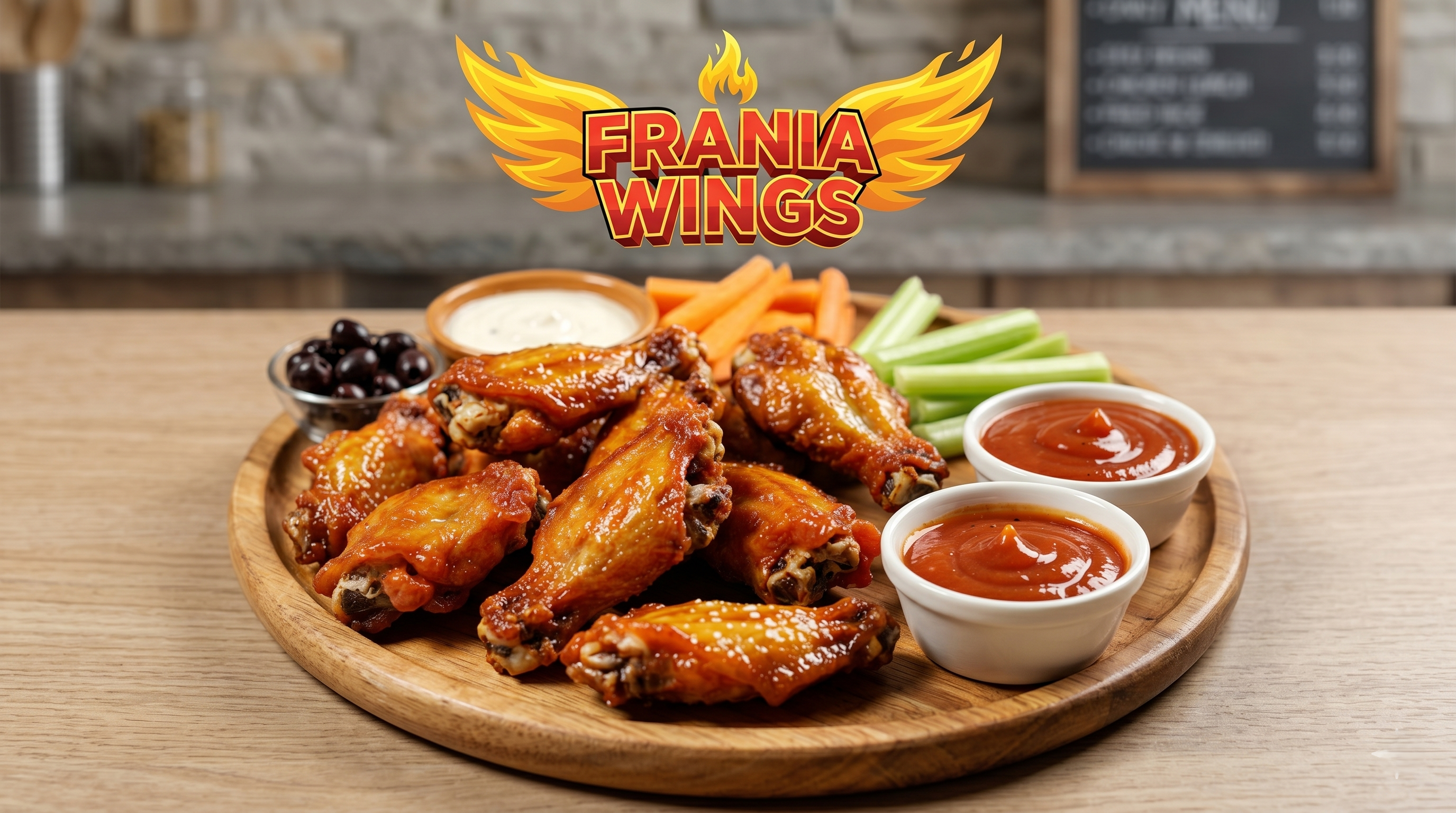 Frania Wings — Las mejores alitas de pollo en Los Cabos con 25 sabores exclusivos, boneless crispy y hamburguesas artesanales