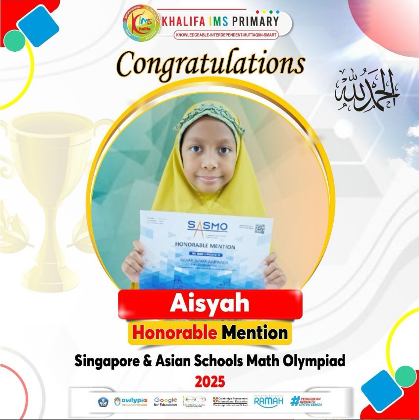 Aisyah's achievement