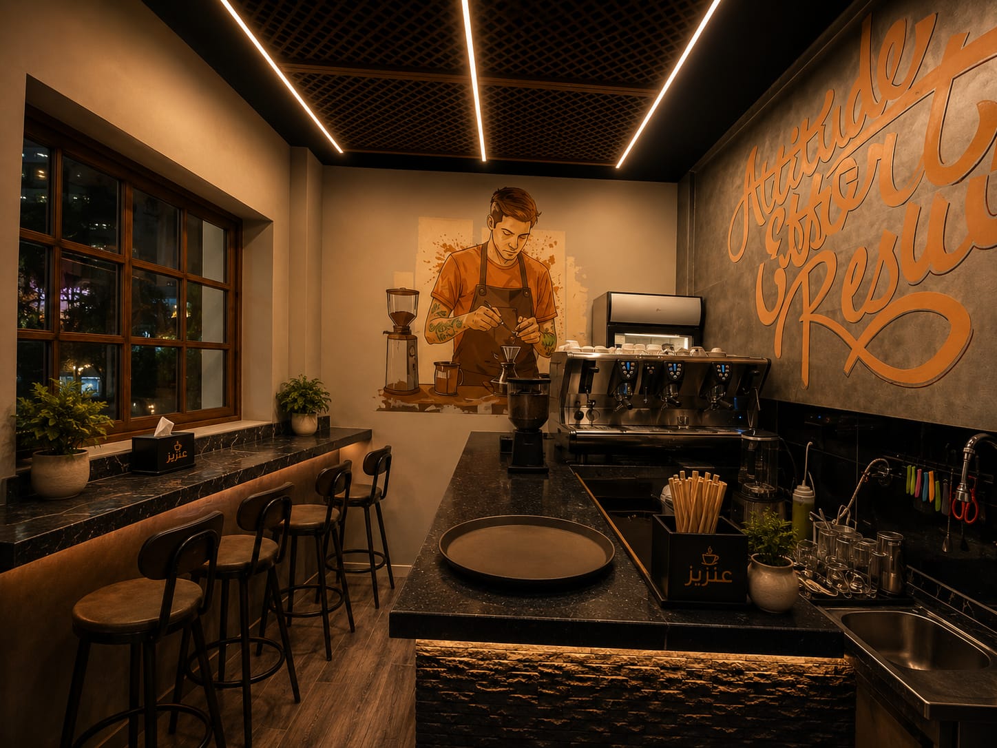 Beit Aziz Cafe Interior