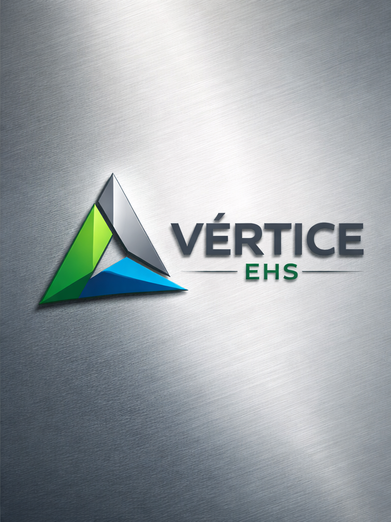 VÉRTICE EHS — Logo Metálico