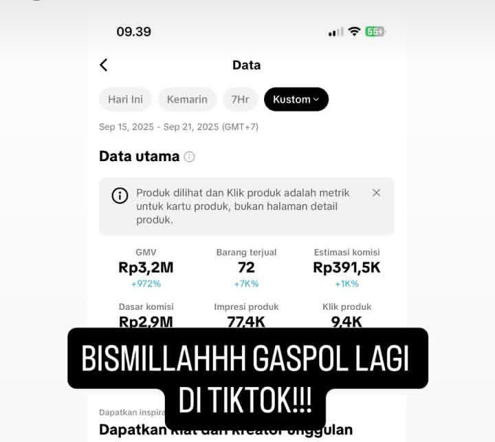 Bukti GMV Rp3.2M
