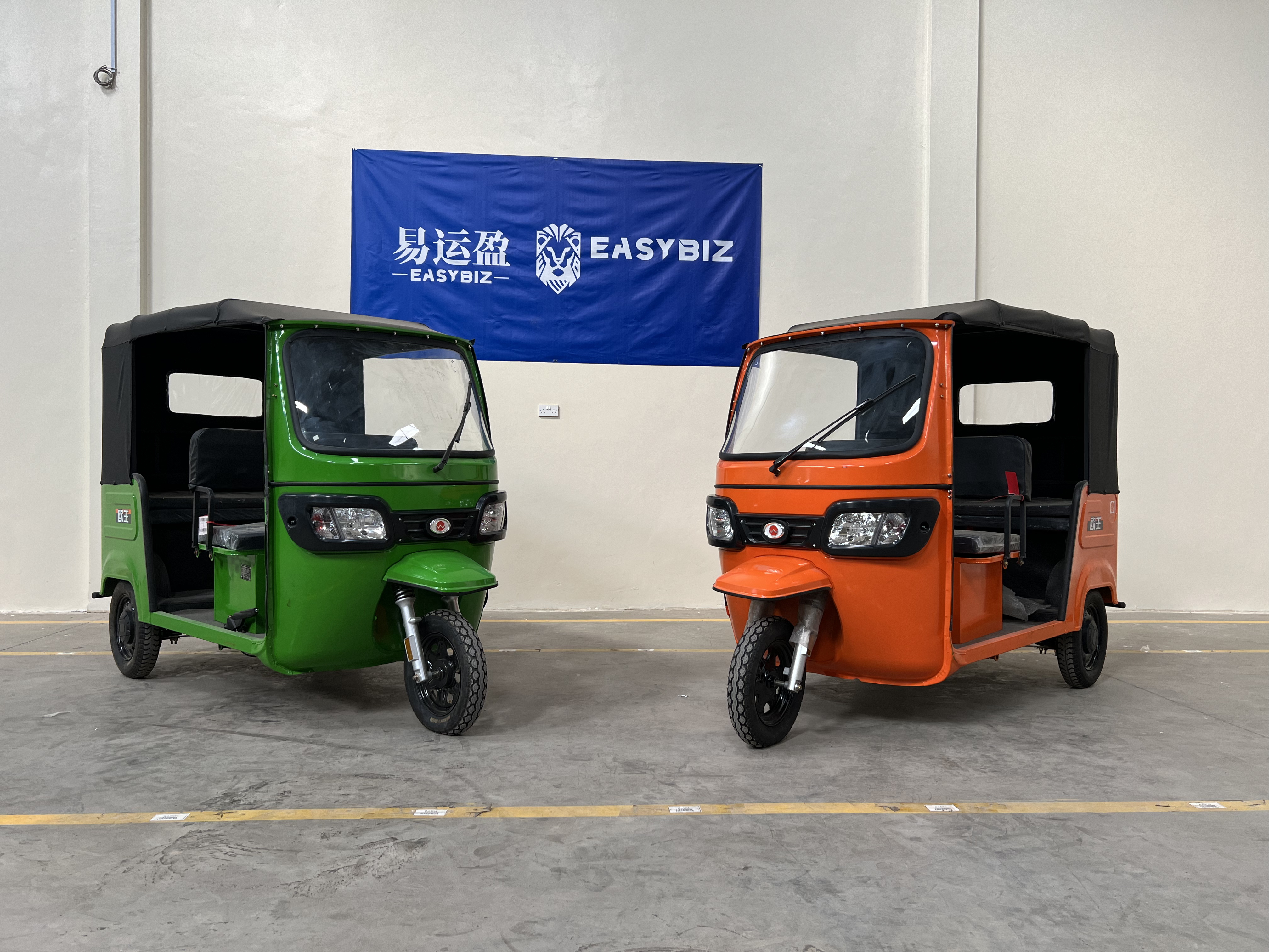 Enclosed vehicles for passenger transport