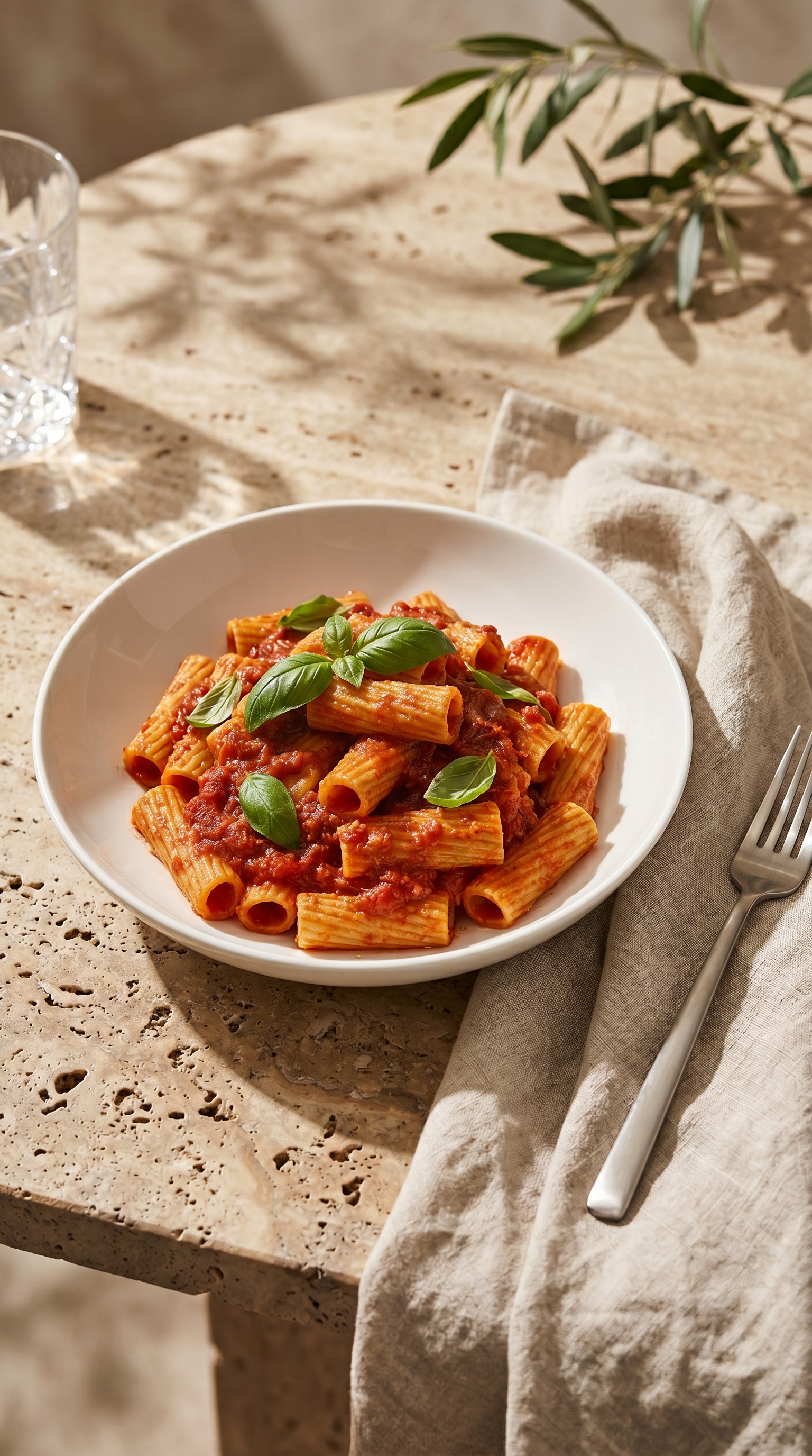 Pasta rigatoni premium después