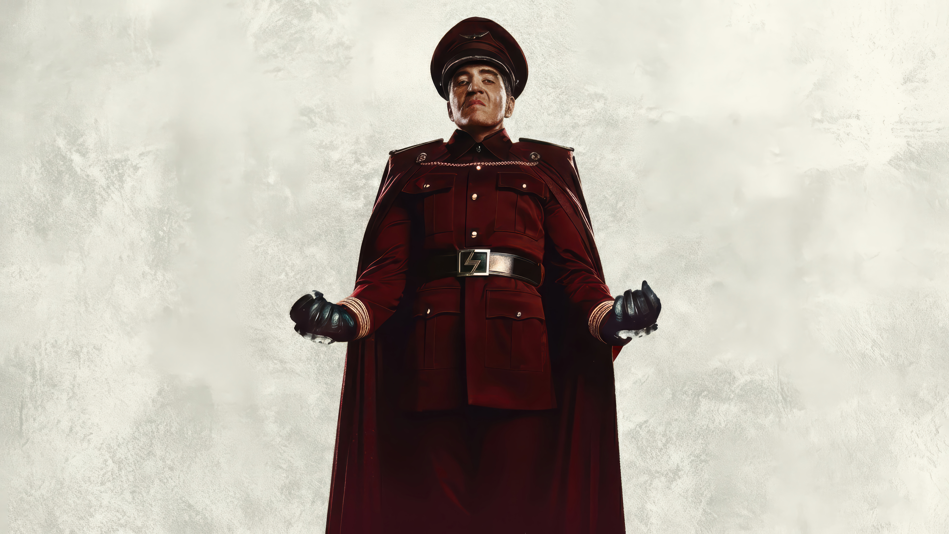 Red Military Uniform Cape Movie