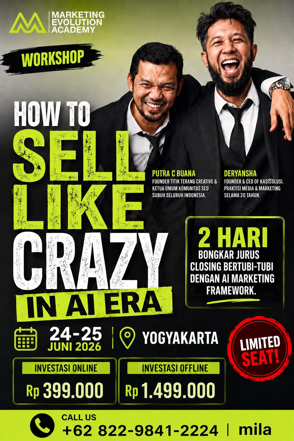 Poster How to Sell Like Crazy in AI Era