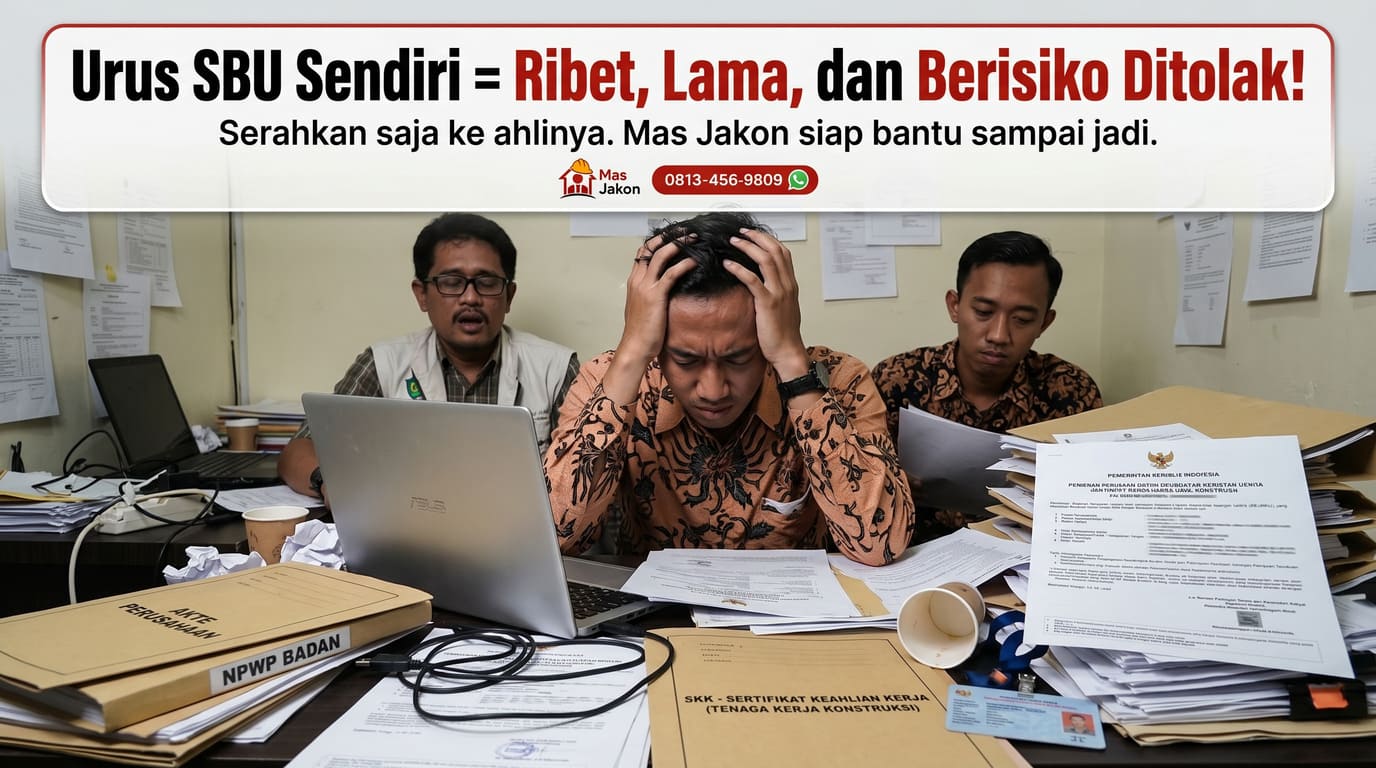 Urus SBU Sendiri — Ribet, Lama, dan Berisiko Ditolak