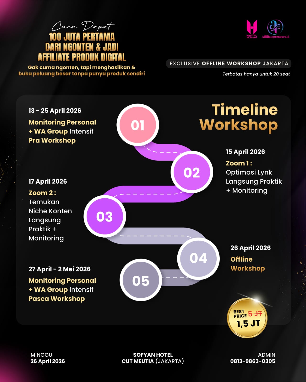 Timeline Workshop Flyer