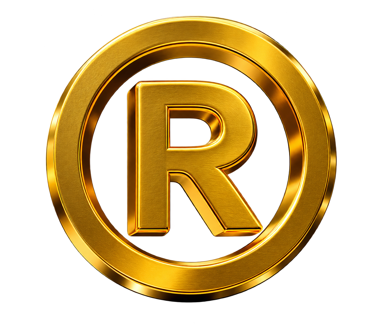 3D Trademark Symbol