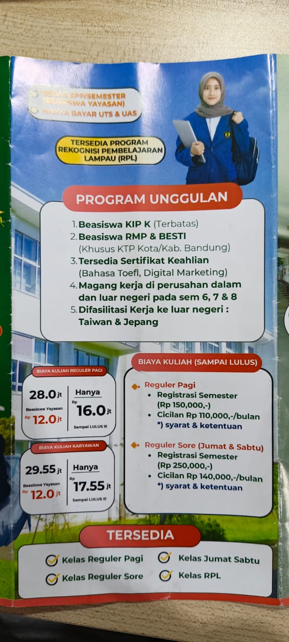 Program Unggulan dan Biaya Kuliah STEBI Bina Essa Bandung