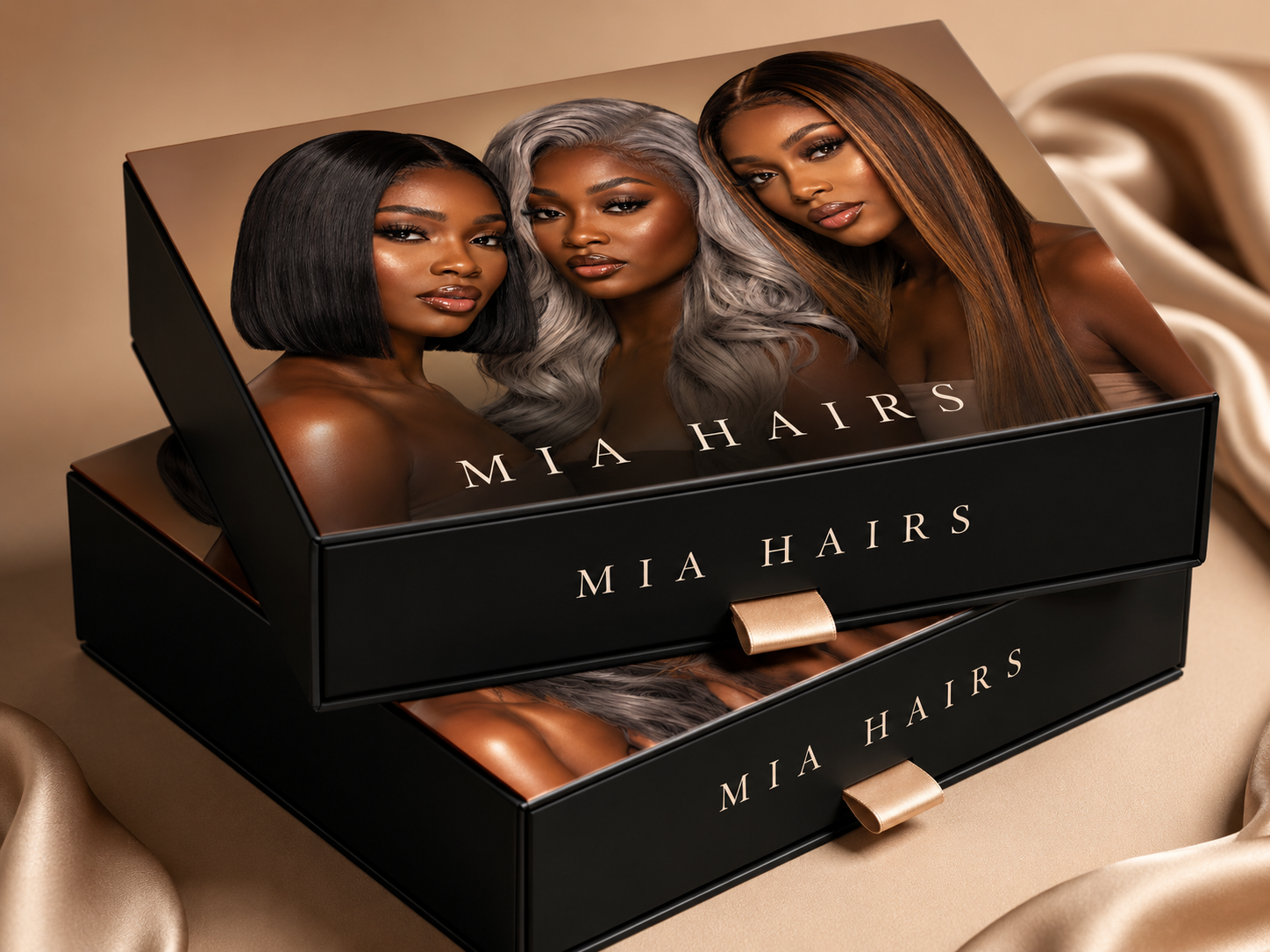 MIA HAIRS Packaging