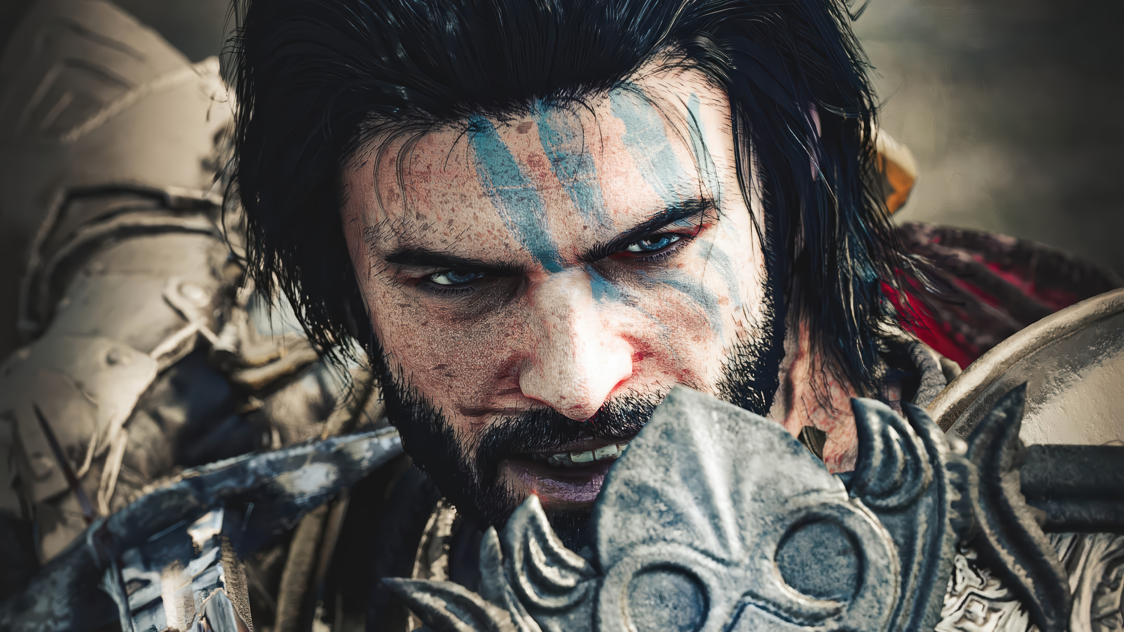 Close up of Fantasy Warrior Armor