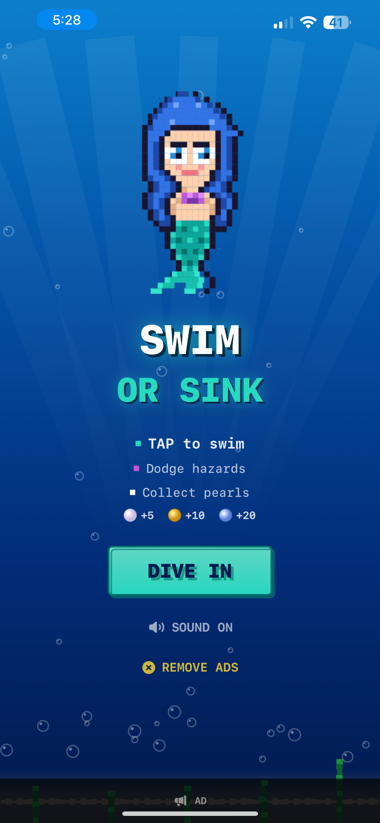 Swim or Sink Gameplay
