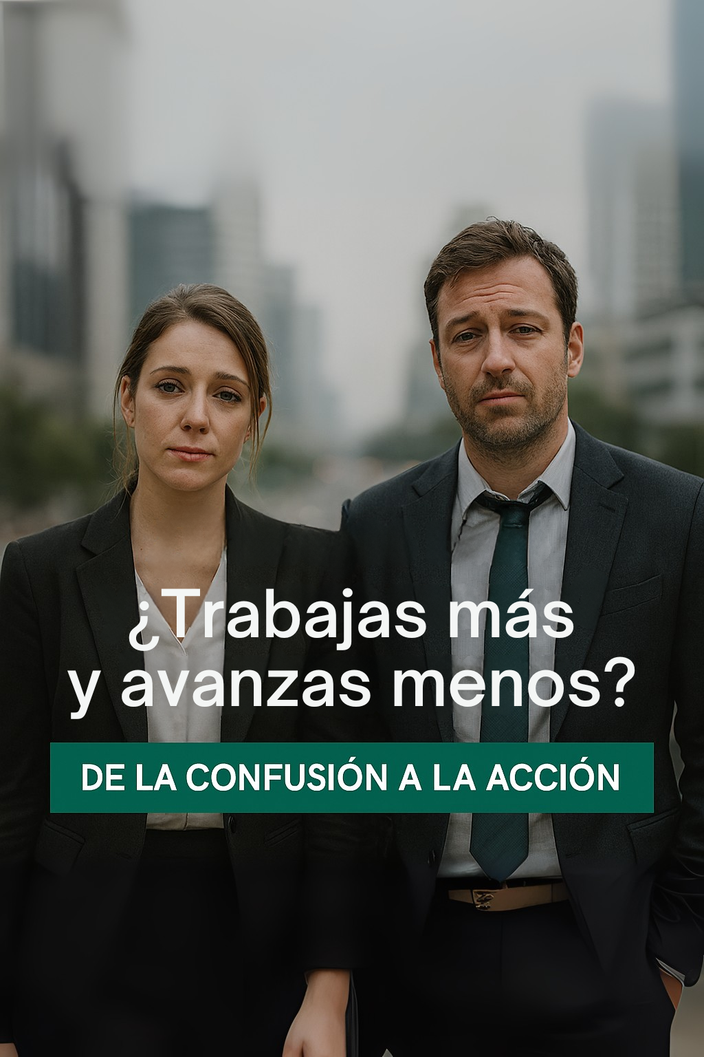 ¿Trabajas más y avanzas menos?