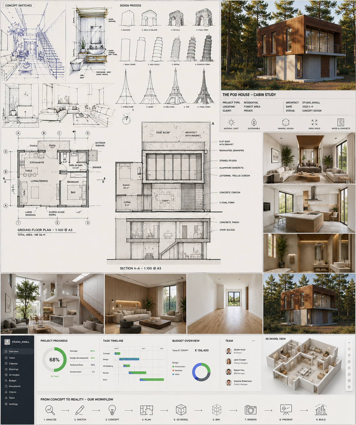 Visualisation Architecturale Premium - The Pod House