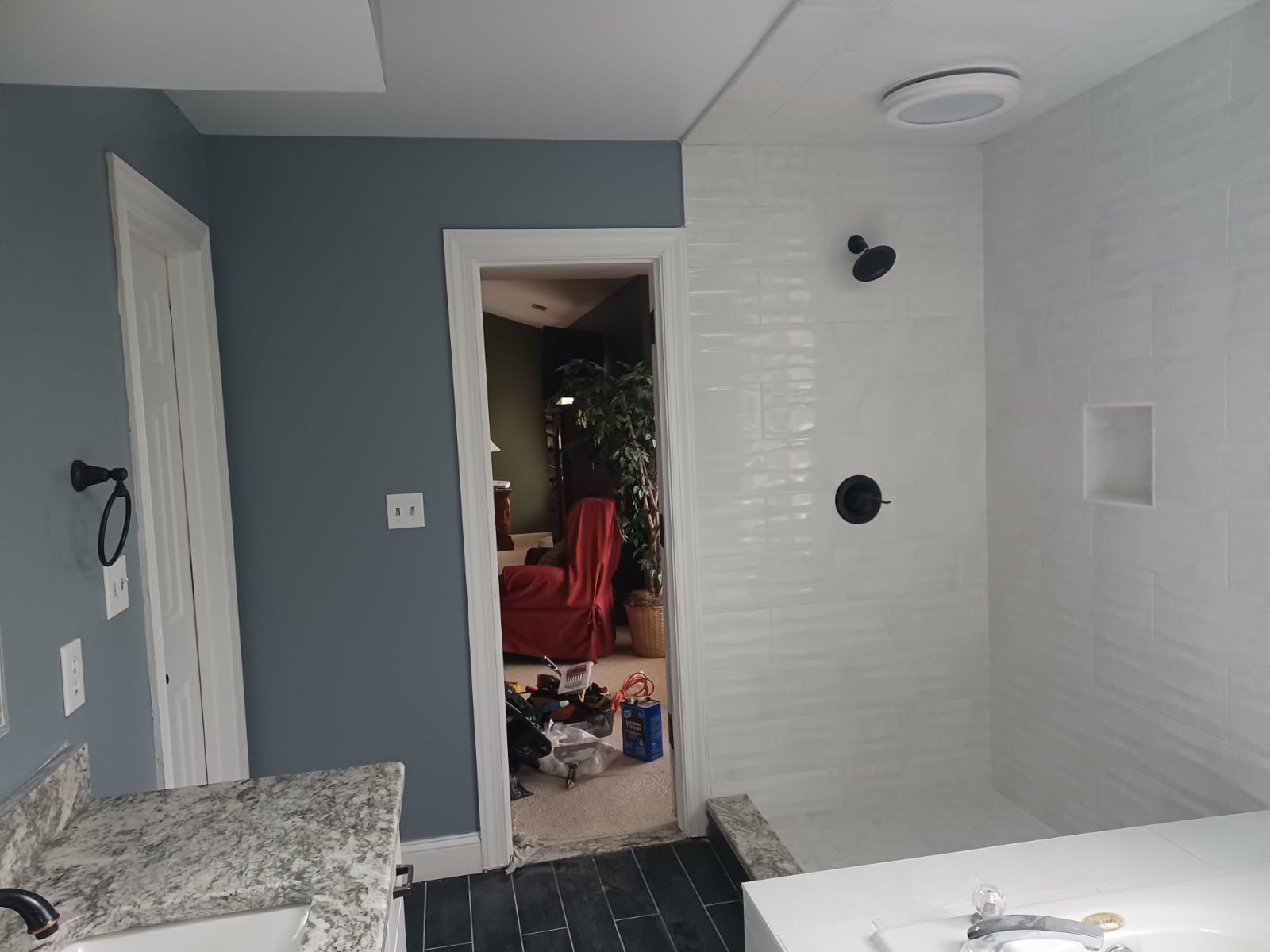 Shower area